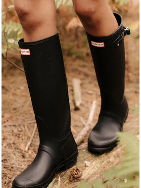 Hunter Original Women’s Black Tall Rain Boots